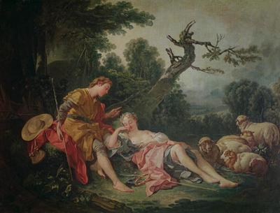 [Boucher - The Sleeping Shepherdess] 