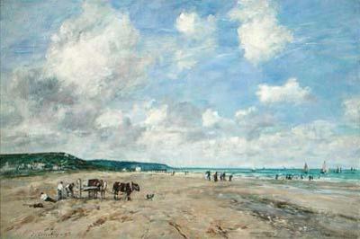 [Boudin - The Beach at Tourgeville] 