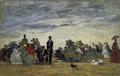 [The Beach at Trouville, Normandy]
