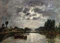 [Moonlight, St Valery Canal]