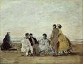 [On the Beach at Trouville]