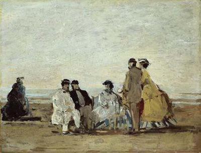 [Boudin - On the Beach at Trouville] 