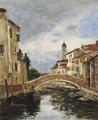 [A Small Venetian Canal]