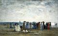 [Swimmers on Trouville Beach]