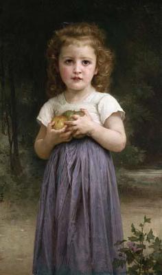 [Bouguereau - Little Girl Clutching Apples] 