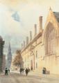 [Jesus College from Thurl Street, Oxford]