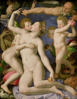 [Bronzino - An Allegory with Venus and Cupid] 