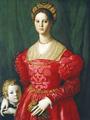 [A Young Woman and Her Little Boy]