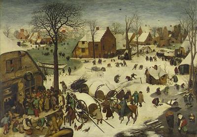 [Bruegel - The Census at Bethlehem] 