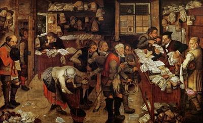 [Bruegel the Younger - The Village Lawyer] 