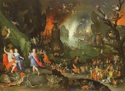 [Brueghel - Orpheus with a Harp] 