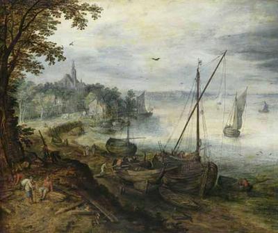[Brueghel - Coastal Landscape with the Appointment of Peter and Andrew] 