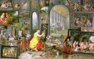 [Brueghel the Younger - Allegory of Painting] 