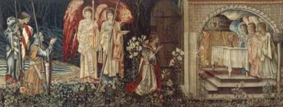 [Burne-Jones - The Attainment; Vision of the Holy Grail] 