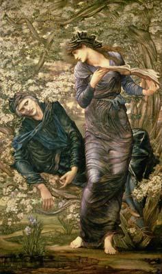 [Burne-Jones - The Beguiling of Merlin] 