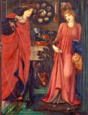 [Burne-Jones - Fair Rosamund and Queen Eleanor] 