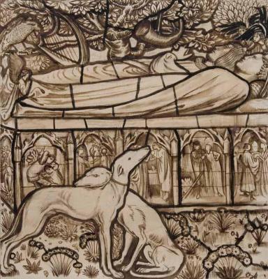 [Burne-Jones - The Tomb of Tristram and Iseult] 