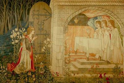 [Burne-Jones - The Vision of the Holy Grail to Sir Galahad] 