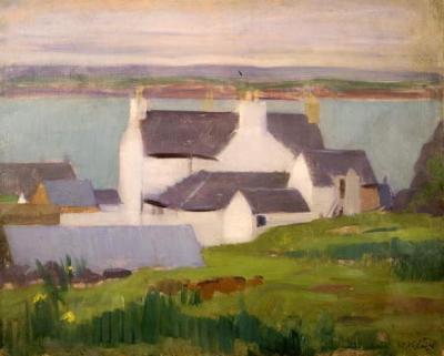 [Cadell - The Artist's Studio, Iona, from Sdscapet. Columba Hotel] 
