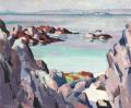[Staffa and Rhum from Iona]