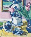 [Still Life with Tulips and Iona]