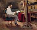 [The Artist Morot in his Studio]