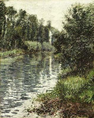 [Caillebotte - A Small Branch of the Seine, Argenteuil] 