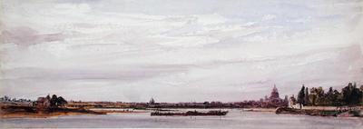 [Callow - View of Paris from Charenton] 
