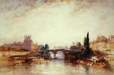 [Callow - View of the Pont Royal] 