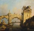 [Capriccio of a ruined Renaissance Arcade]