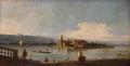 [View of the Isles of San Michele, San Cristoforo and Murano, from the Fondamenta Nuove, Venice]
