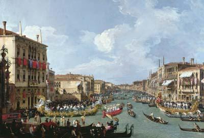 [Canaletto - Regatta on the Grand Canal] 