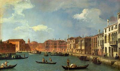 [Canaletto - Santa Chiara Canal, Venice] 
