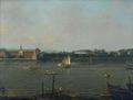 [The Thames with Chelsea College, Rotunda and Ranelagh House]