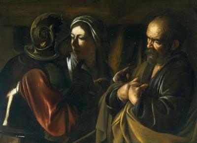 [Caravaggio - Denial of St Peter] 