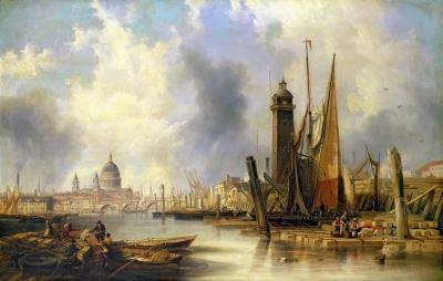 [Carmichael - View of London with St Paul's] 