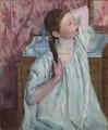 [Girl Arranging Her Hair]