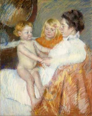 [Cassatt - Mother, Sara and the Baby] 
