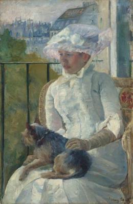 [Cassatt - Young Girl at a Window] 