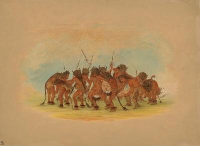 [Catlin - Mandan Buffalo Dance] 