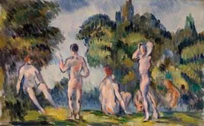 [Cezanne - Bathers, 1890] 
