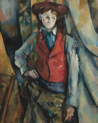 [Cezanne - Boy in a Red Waistcoat] 