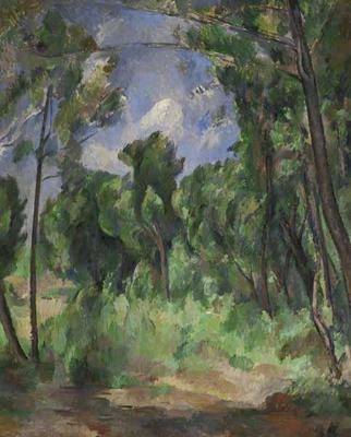 [Cezanne - Clairiere, Forest Clearing] 