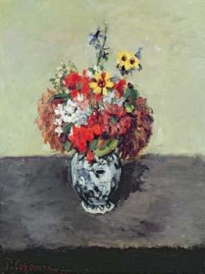 [Cezanne - Flowers in a Delft Vase] 
