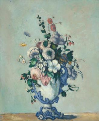 [Cezanne - Flowers in a Rococo Vase] 