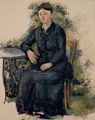 [Madame Cezanne in the Garden]