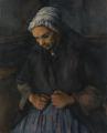 [Old Woman with a Rosary]