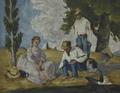 [Picnic on a Riverbank]