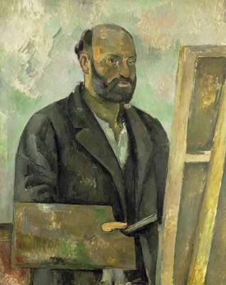 [Cezanne - Self Portrait with Palette] 