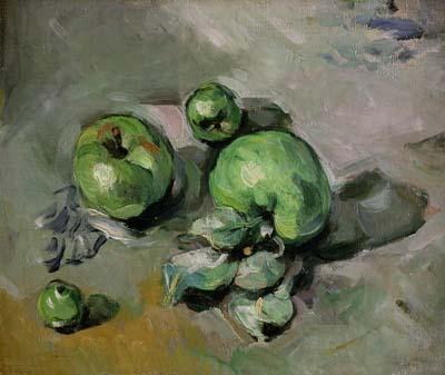 [Cezanne - Still Life of Green Apples] 